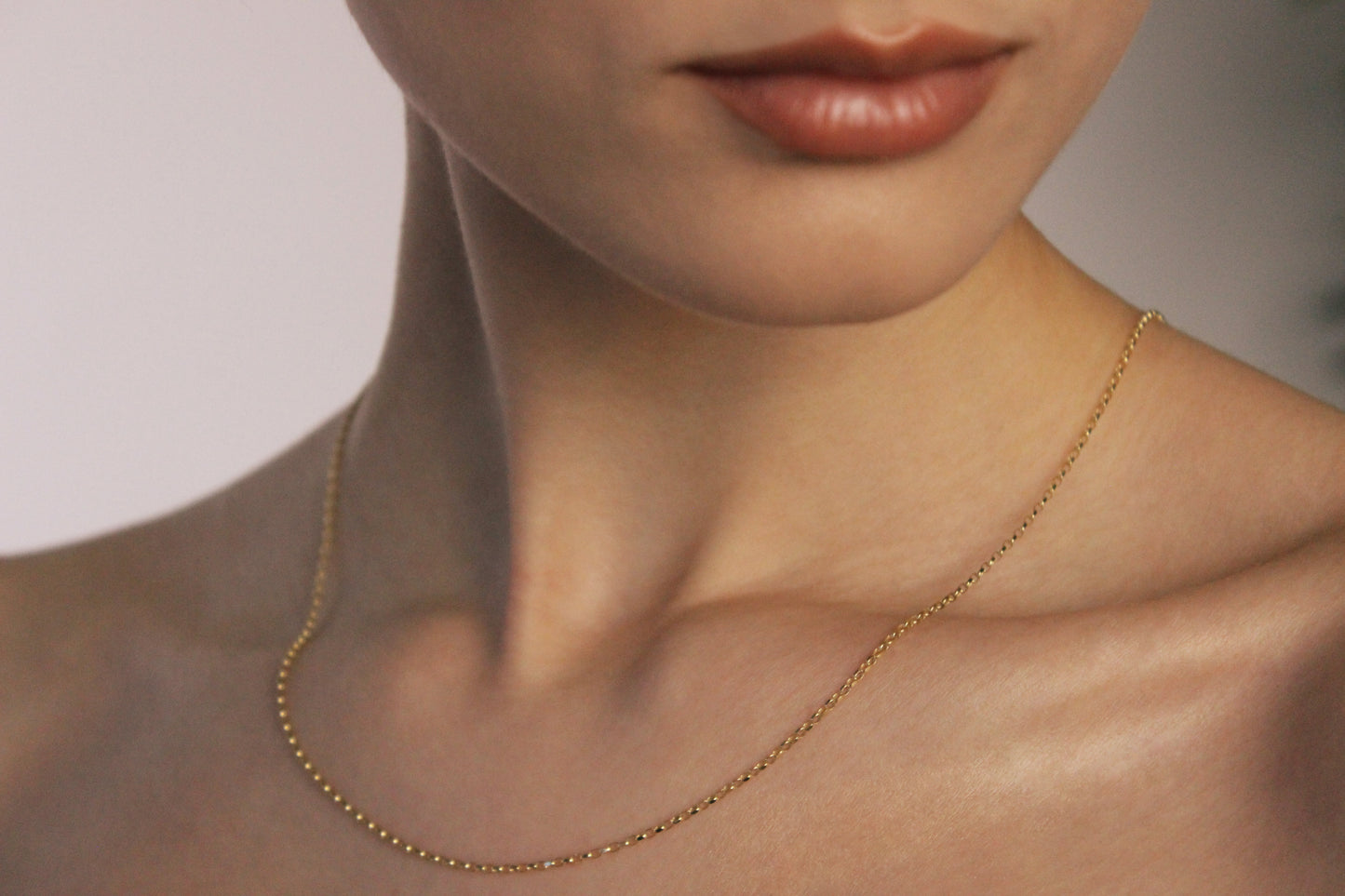 9ct Belcher chain (Dc)