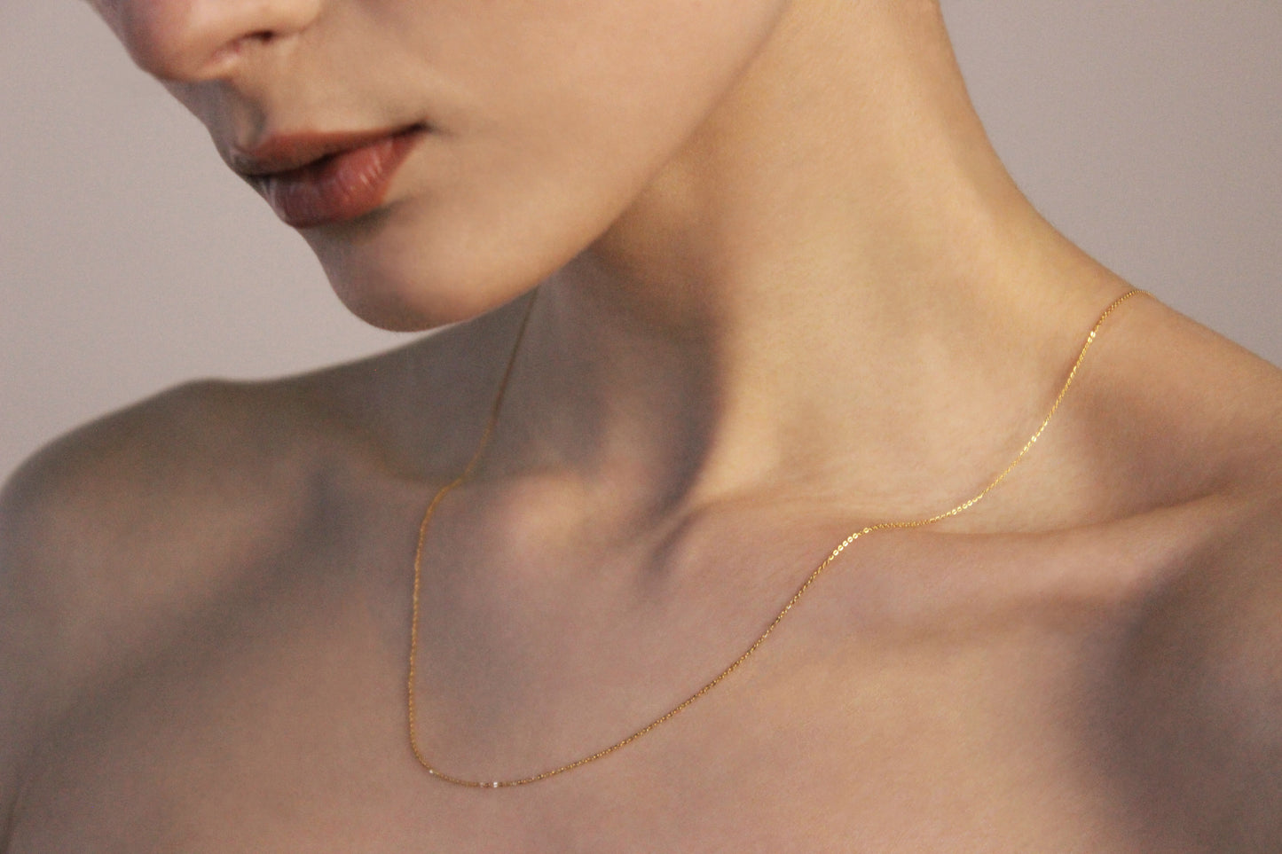 9ct Trace chain (flat Cut)