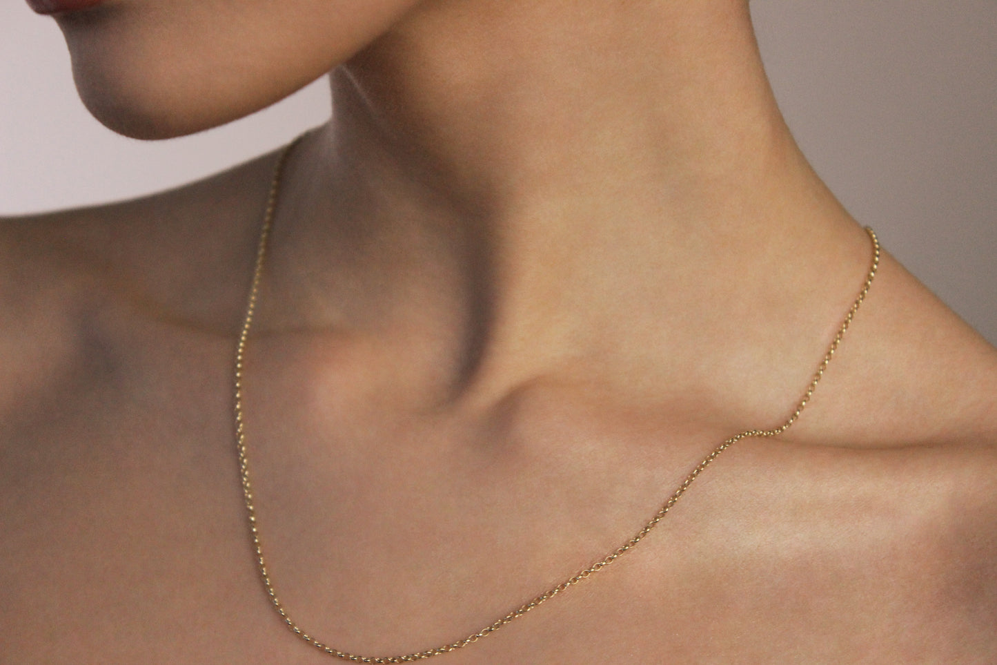 9ct belcher chain (L)