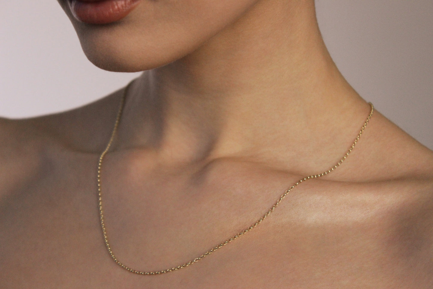 9ct belcher chain (L)