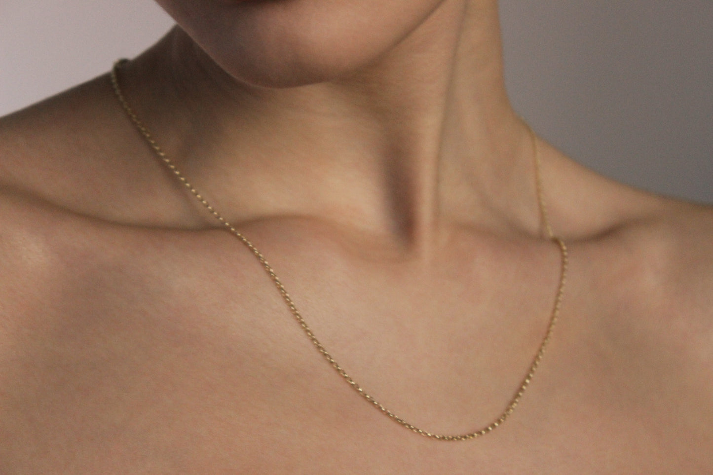 9ct belcher chain (L)