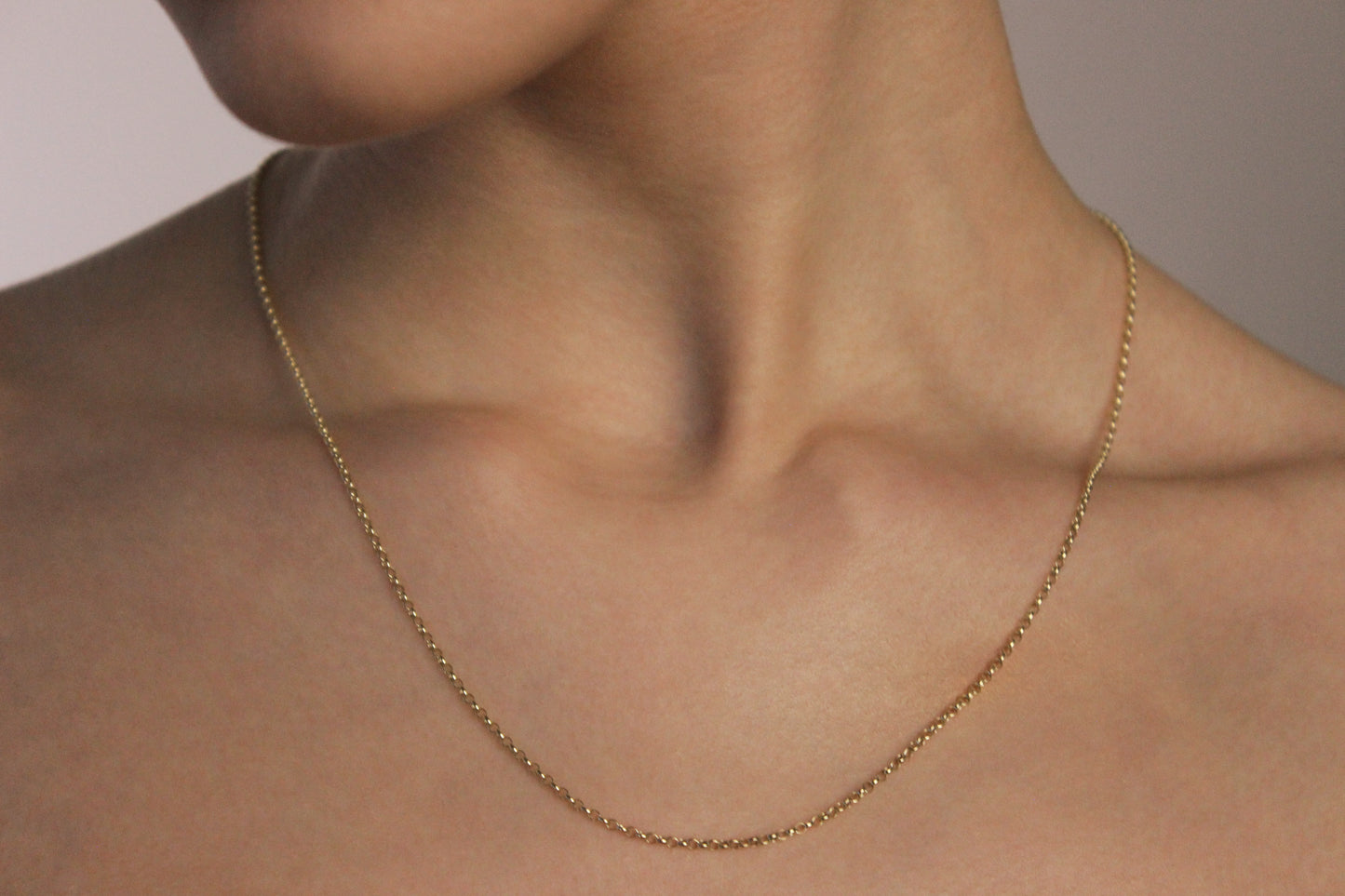 9ct belcher chain (L)