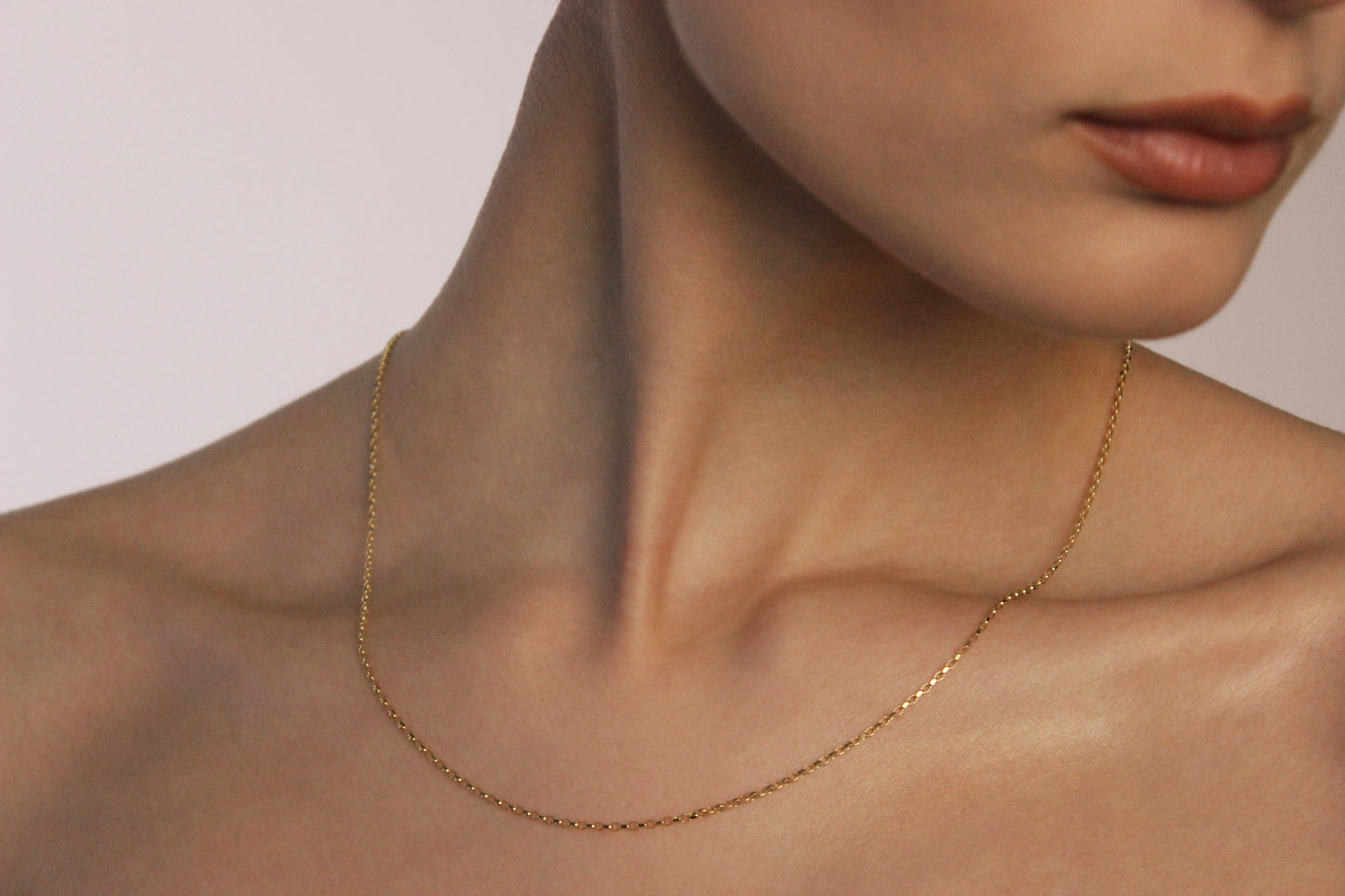 9ct Belcher chain (Dc)