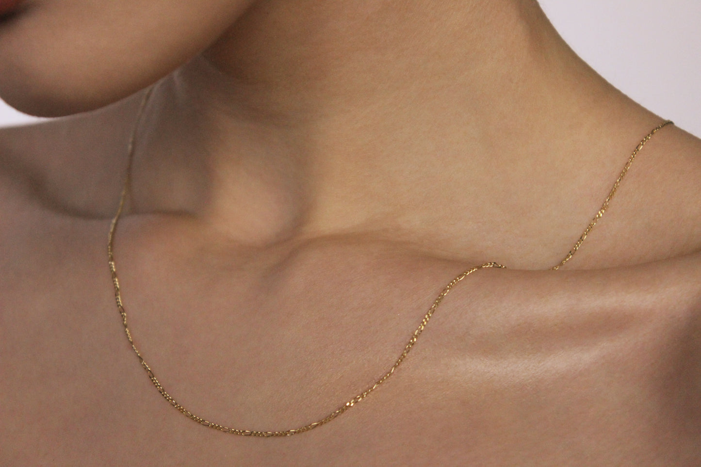9ct Figaro chain