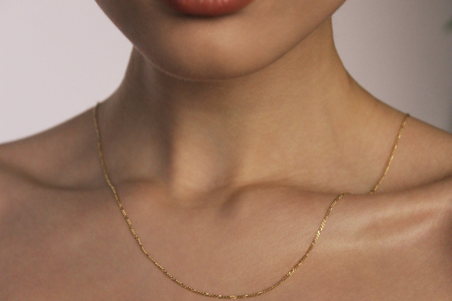 9ct Figaro chain