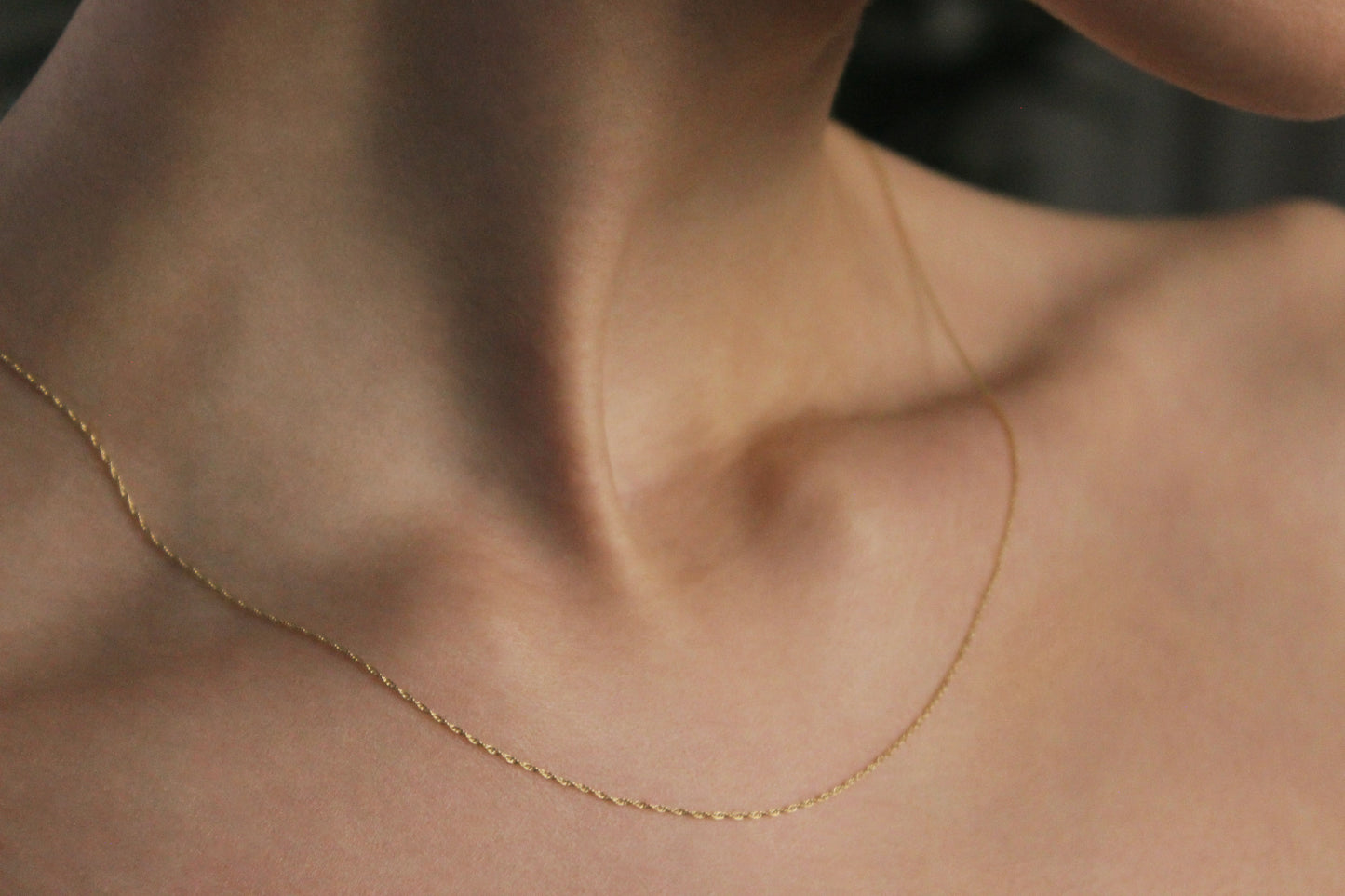 9ct Sleek Rope chain