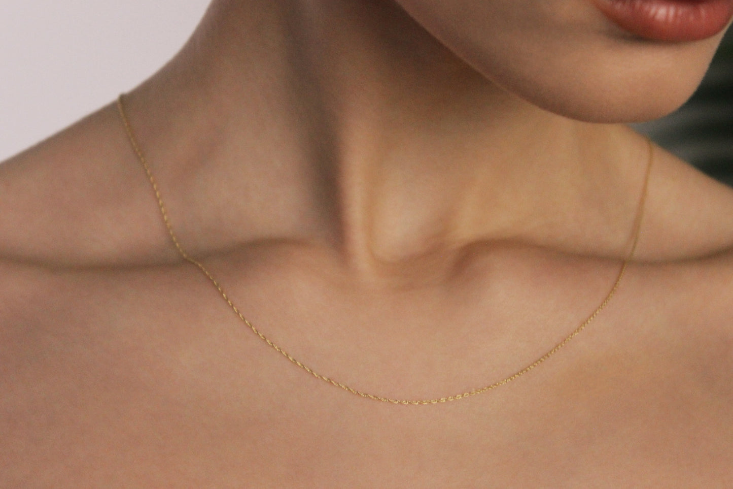 9ct Sleek Rope chain