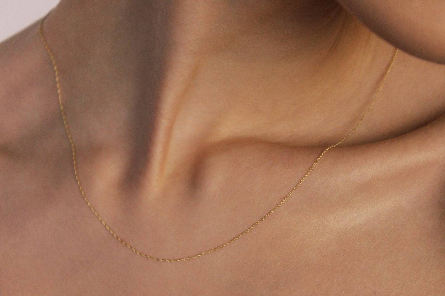 9ct Sleek Rope chain