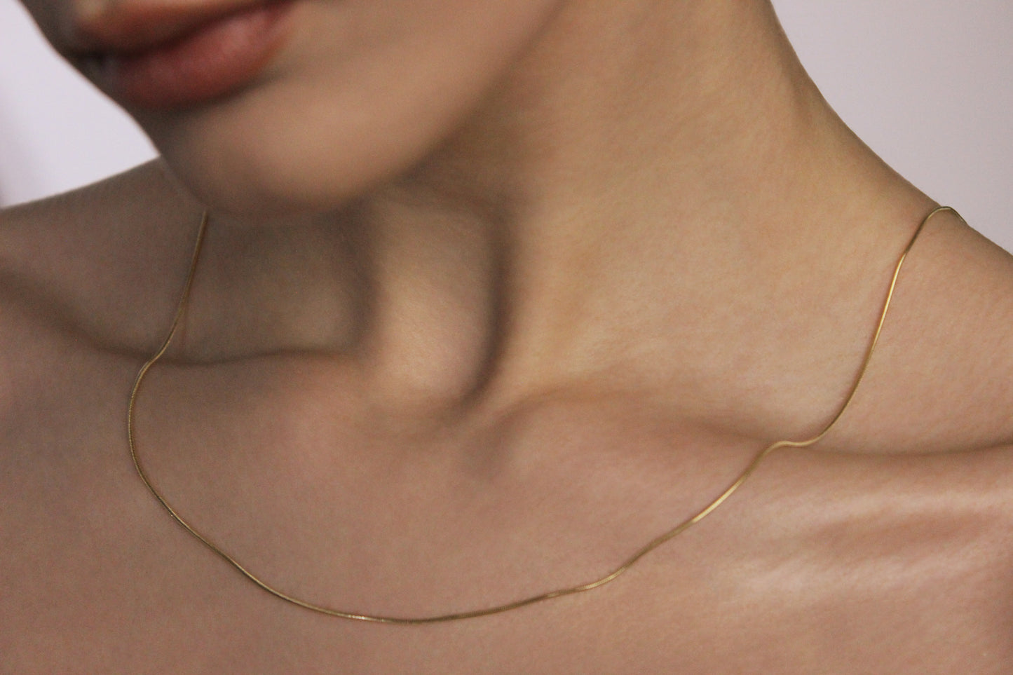 9ct Gold Round Snake chain
