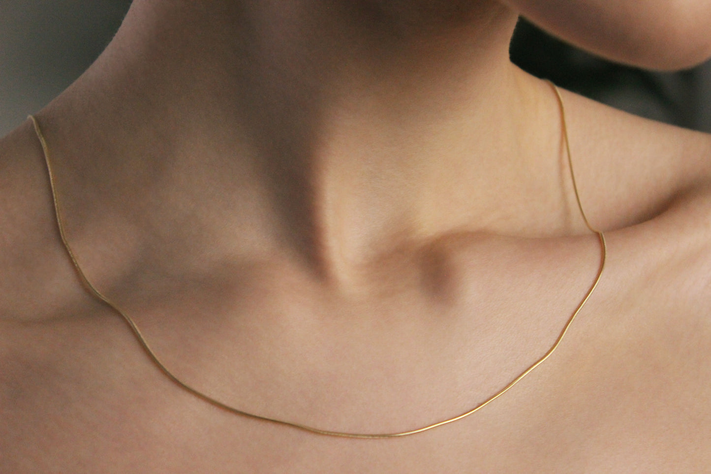 9ct Gold Round Snake chain