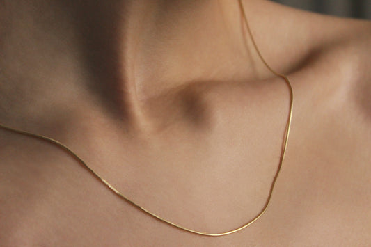 9ct Gold Round Snake chain