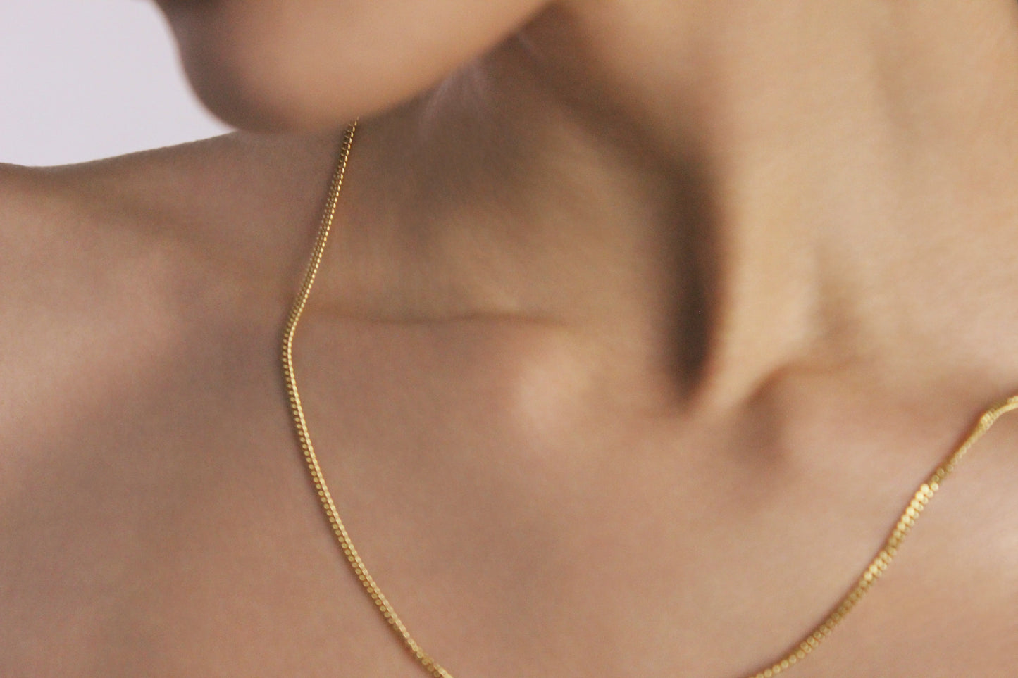 9ct Chunky Diamond Cut Curb Chain