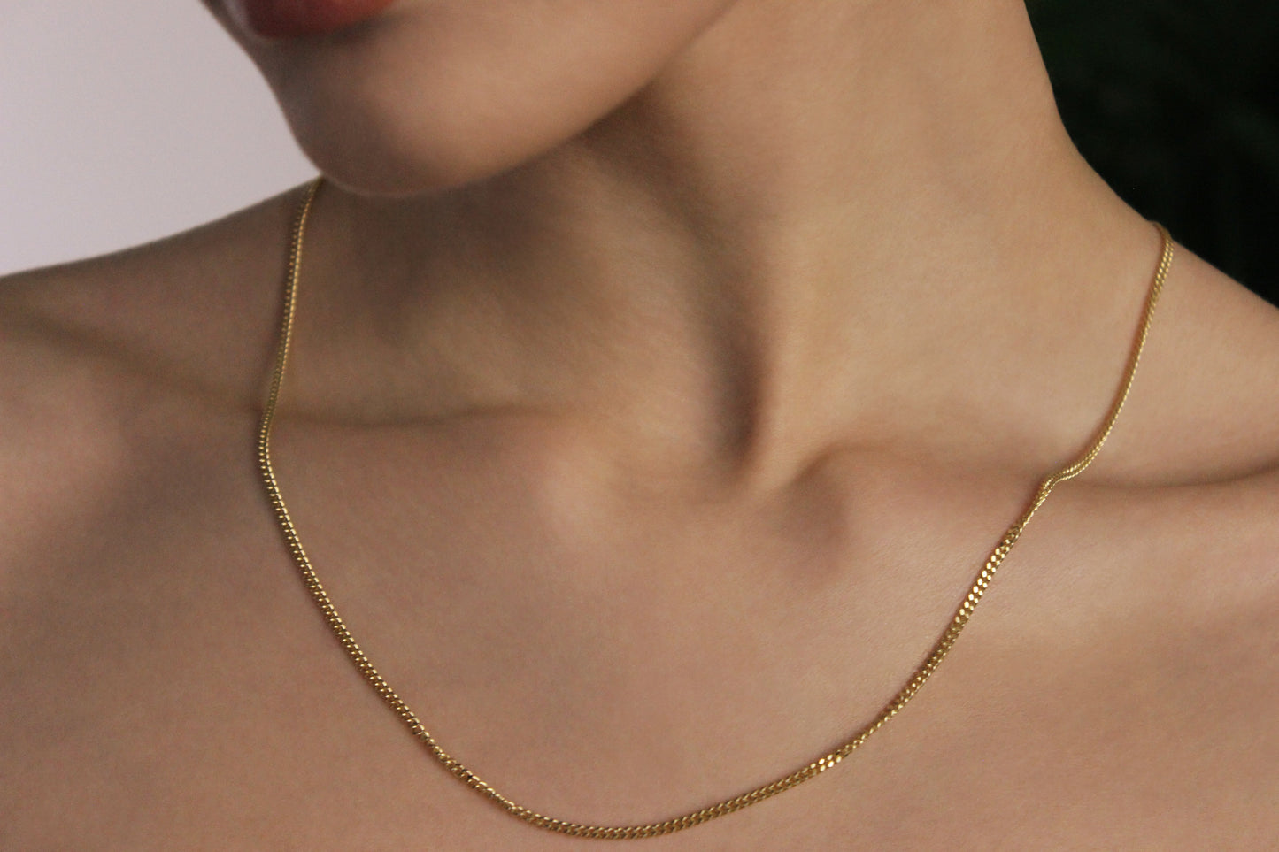 9ct Chunky Diamond Cut Curb Chain