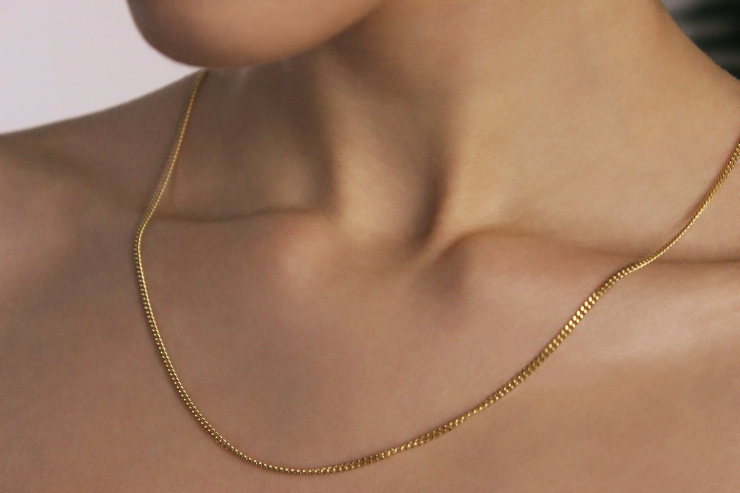 9ct Chunky Diamond Cut Curb Chain